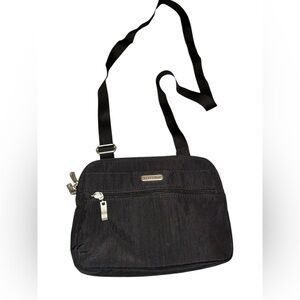 Baggallini double zip medium crossbody bag